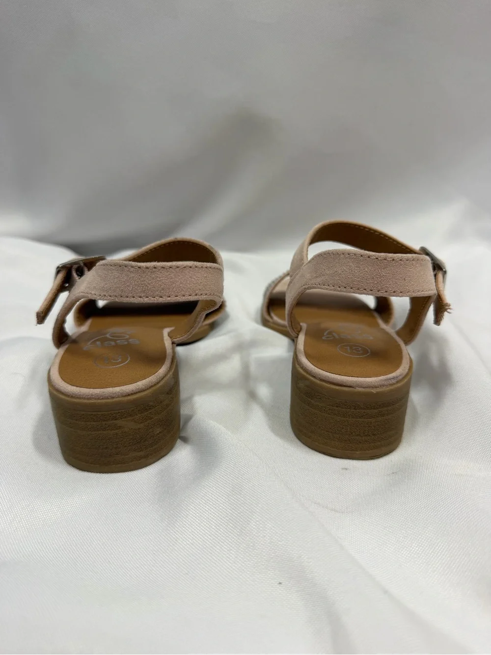 Art Class | Dress Heels Rhinestone Light Pink Sandals Shoes Little Girl Size 13